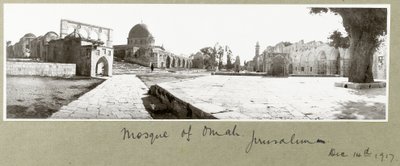 Mosque of Omar, Jerusalem by Capt. Arthur Rhodes